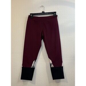 Zella Women’s Burgundy Sz Small Capri Length Leggings
